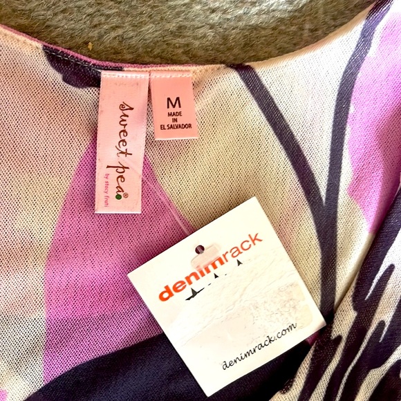 Sweet Pea by Stacy Frati leopard print dress size M - Picture 4 of 6